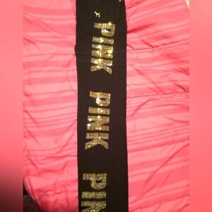 Pink Bling leggingd